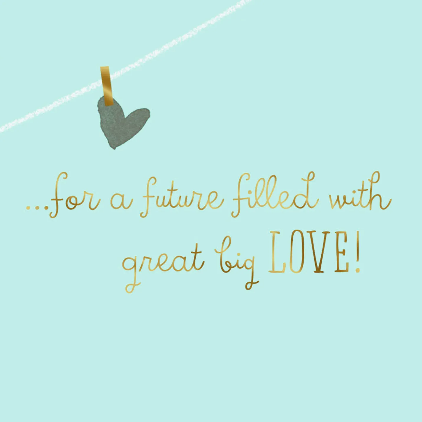 An Itty-Bitty Wish Baby Shower Card
