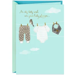 An Itty-Bitty Wish Baby Shower Card