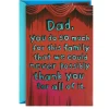 An Ode to Dad Funny Musical Birthday Card