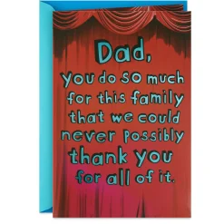 An Ode to Dad Funny Musical Birthday Card