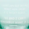 An Old Saying Funny Rocks Glass, 12 oz.