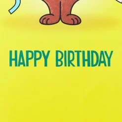 A Non-Embarrassing, Imaginary Hug Funny Pop-Up Birthday Card for Grandson