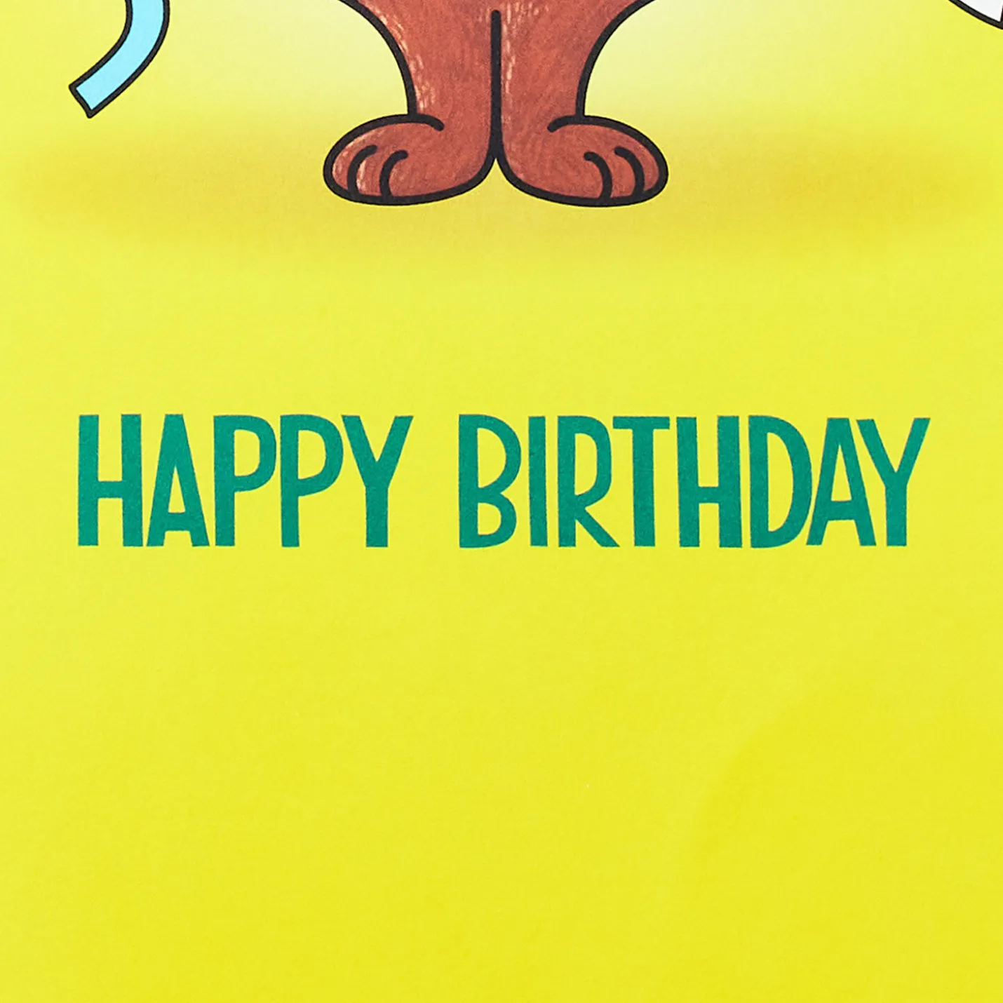A Non-Embarrassing, Imaginary Hug Funny Pop-Up Birthday Card for Grandson