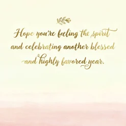 Another Blessed and Highly Favored Year Birthday Card