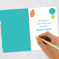 Another Year of Wonderful You Spanish-Language Birthday Card