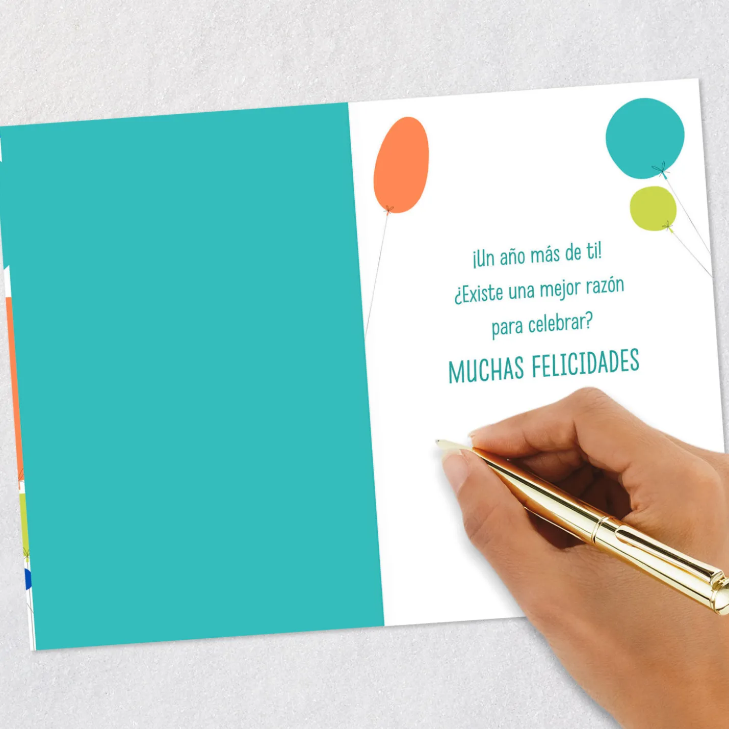 Another Year of Wonderful You Spanish-Language Birthday Card