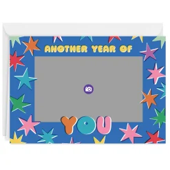 Another Year of You Bright Stars Custom Birthday Card