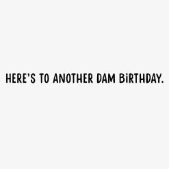 Another Dam Birthday Funny Birthday Card