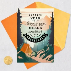 Another Year of Adventures Romantic Birthday Card