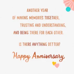 Another Year of Love Gift Card Greeting Anniversary Card