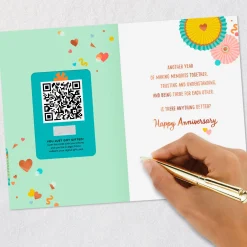 Another Year of Love Gift Card Greeting Anniversary Card