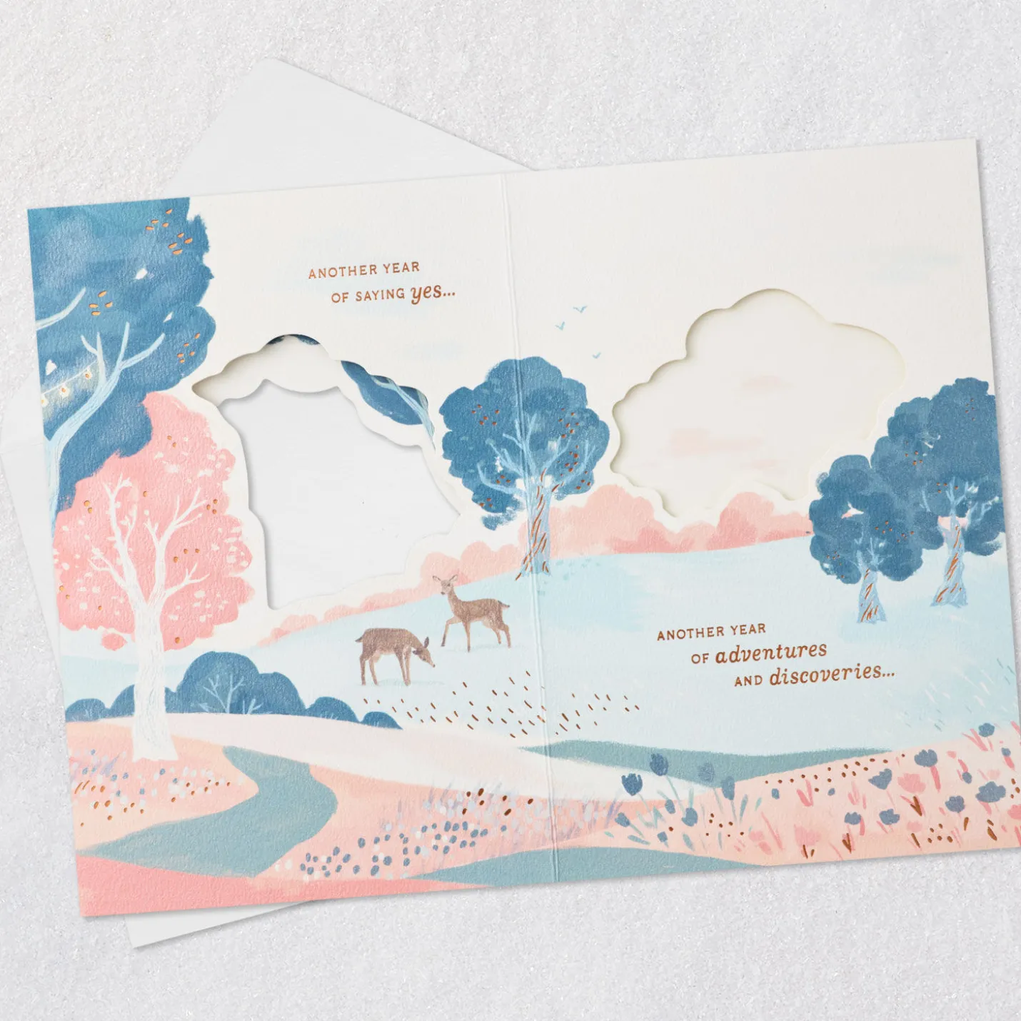 Another Year of Two Great People in Love Anniversary Card for Couple
