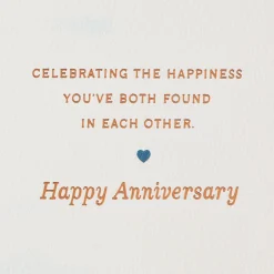 Another Year of Two Great People in Love Anniversary Card for Couple