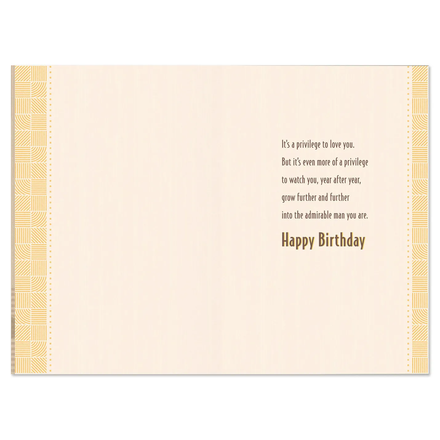 Another Year Older and Bolder Birthday Card for Son