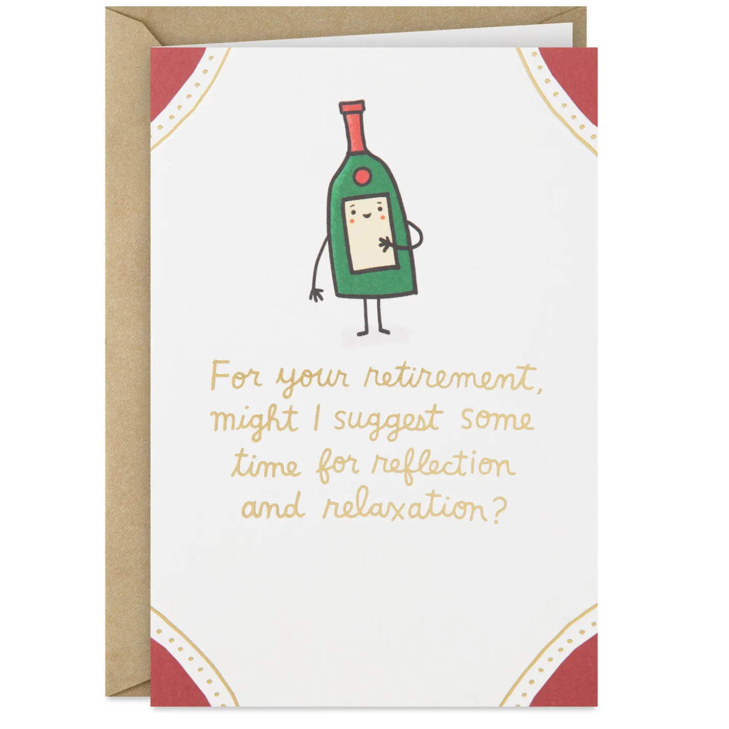 Any Hour Can Be Happy Hour Funny Retirement Card