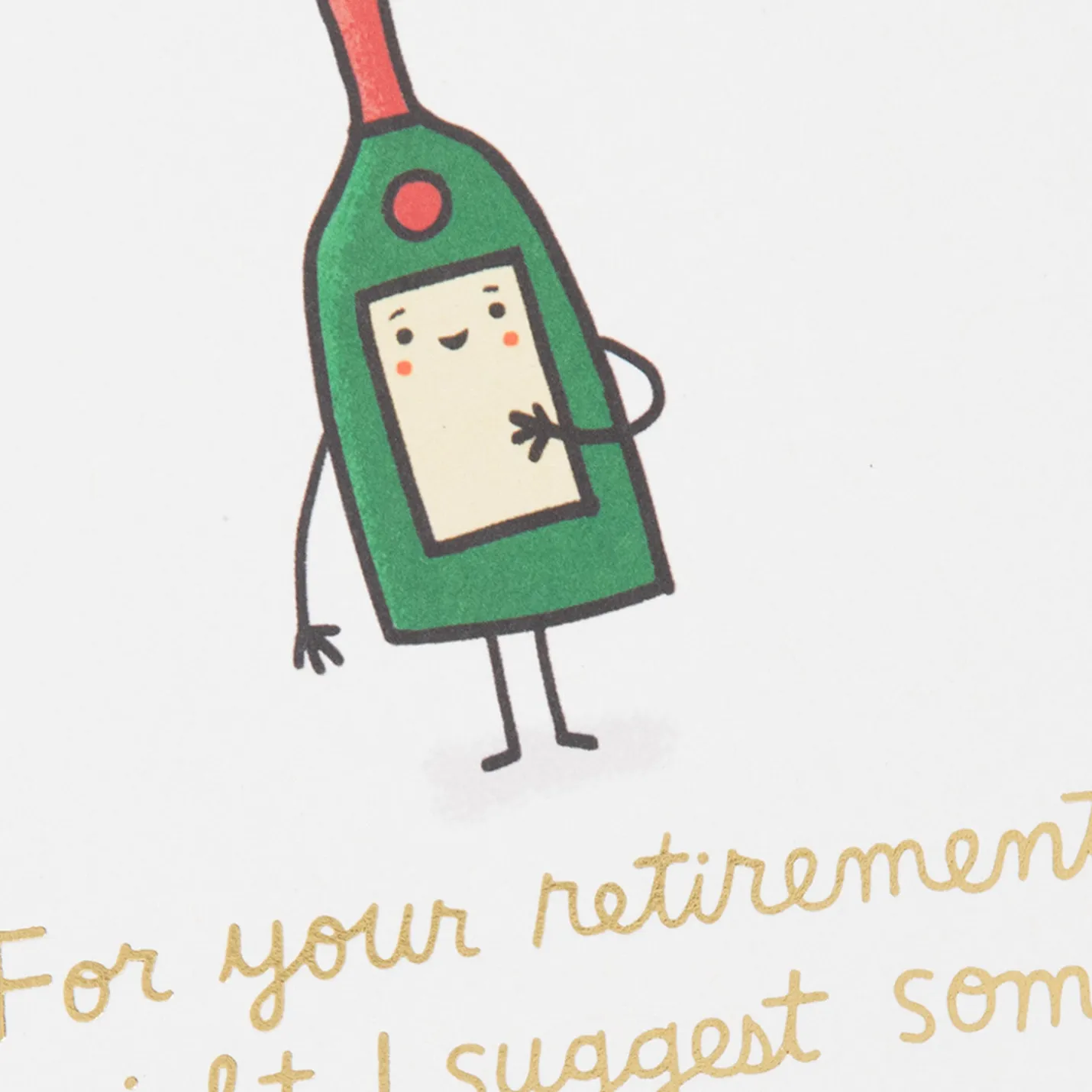 Any Hour Can Be Happy Hour Funny Retirement Card
