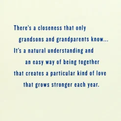 A Particular Kind of Love Graduation Card for Grandson