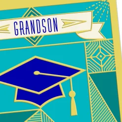 A Particular Kind of Love Graduation Card for Grandson