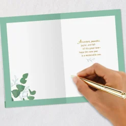 Apples and Honey Rosh Hashanah Card