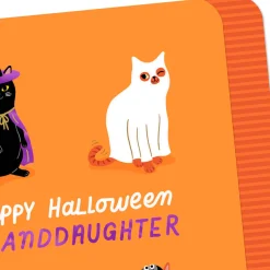 A Purr-fect Day Halloween Card for Granddaughter