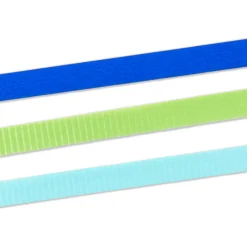 Aqua/Bright Green/Royal Blue 3-Pack Curling Ribbon, 90' total