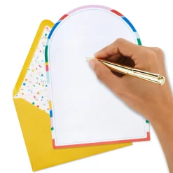 Arched Waves and Frames Stationery Set, 12 Sheets