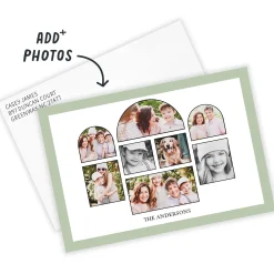 Arch Windows Flat Photo Card