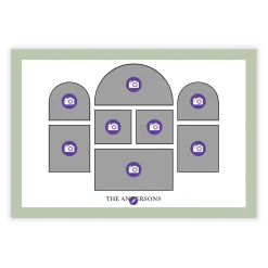 Arch Windows Flat Photo Card