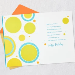 A Remarkable Life 70th Birthday Card