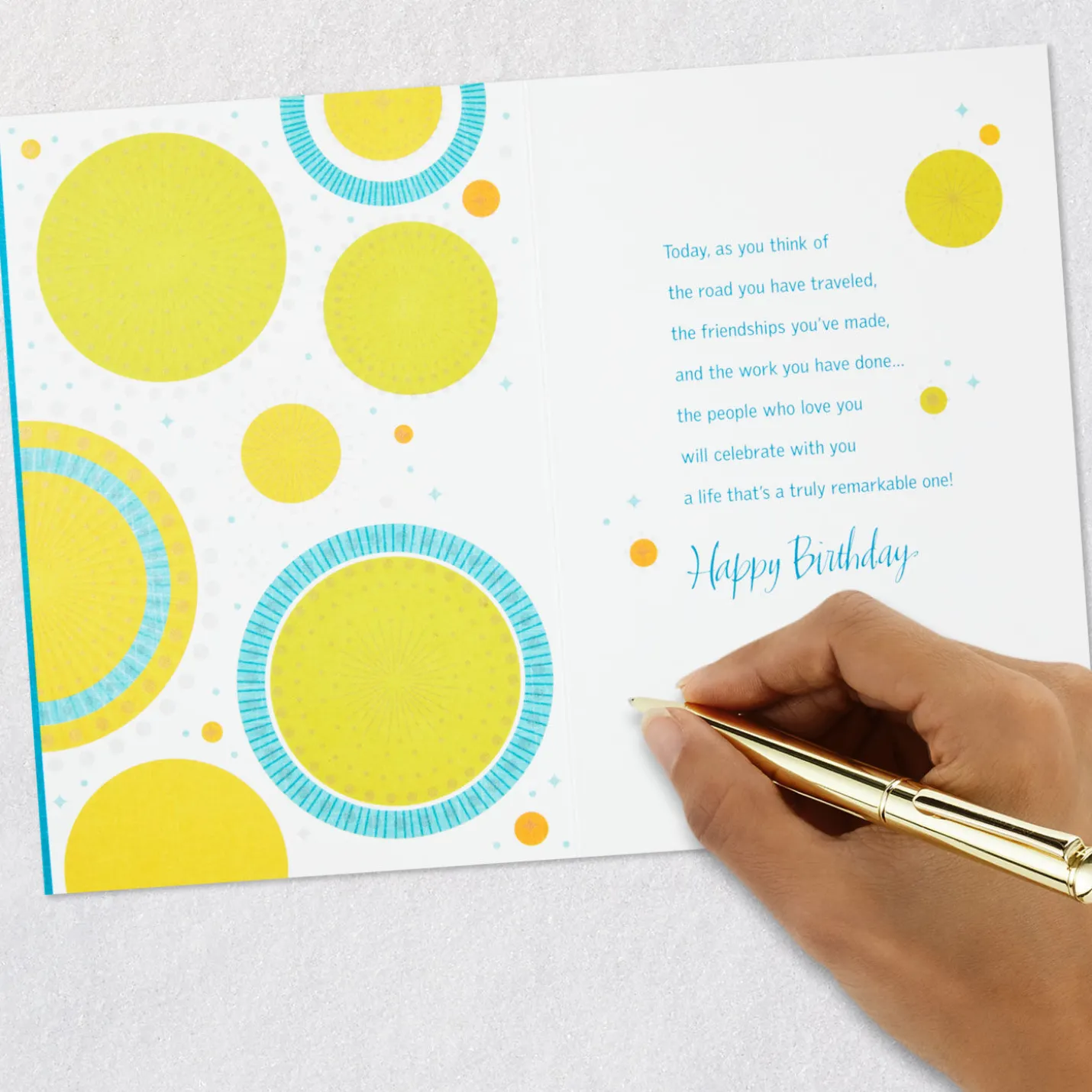 A Remarkable Life 70th Birthday Card