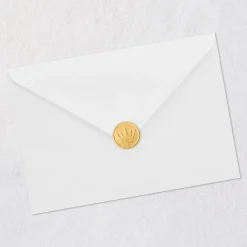 Art Deco Gold, Green and Blue Blank Card