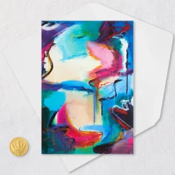 ArtLifting Abstract Painting Blank Card
