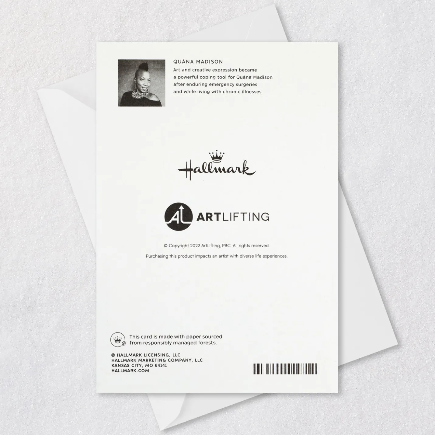 ArtLifting Abstract Painting Blank Card