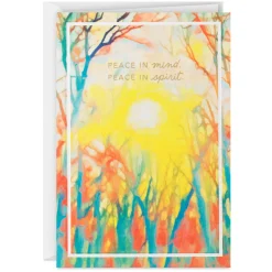 ArtLifting Peace in Mind and Spirit Encouragement Card