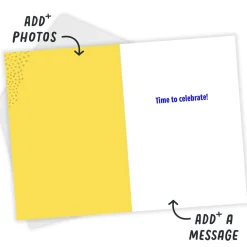 Artsy Cheers Custom Celebration Card