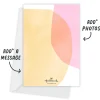 Artsy Color Collage Flat Birthday Invitation