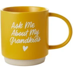 Ask Me About My Grandkids Mug, 16 oz.