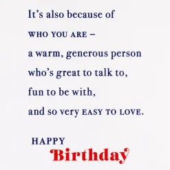 A Special Connection Birthday Card for Aunt