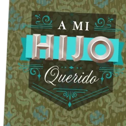 A Special Place in My Heart Spanish-Language Birthday Card for Son
