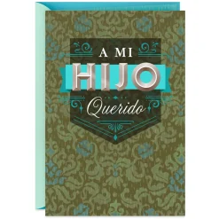 A Special Place in My Heart Spanish-Language Birthday Card for Son