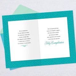 A Special Place in My Heart Spanish-Language Birthday Card for Son