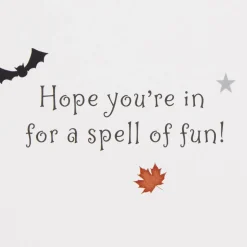 A Spell of Fun Halloween Card