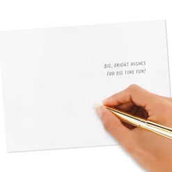 Assorted Bright Watercolor Boxed Birthday Note Cards, Pack of 36