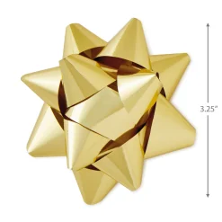 Assorted Metallic Gift Bows, 75-Pack