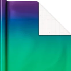 Assorted Ombré Foil 3-Pack Wrapping Paper, 60 sq. ft total