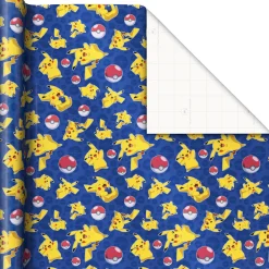 Assorted Pokémon Wrapping Paper 3-Pack, 60 sq. ft.