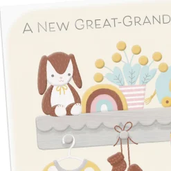 A Sweet Great-Grandchild to Love New Baby Card for Great-Grandparents