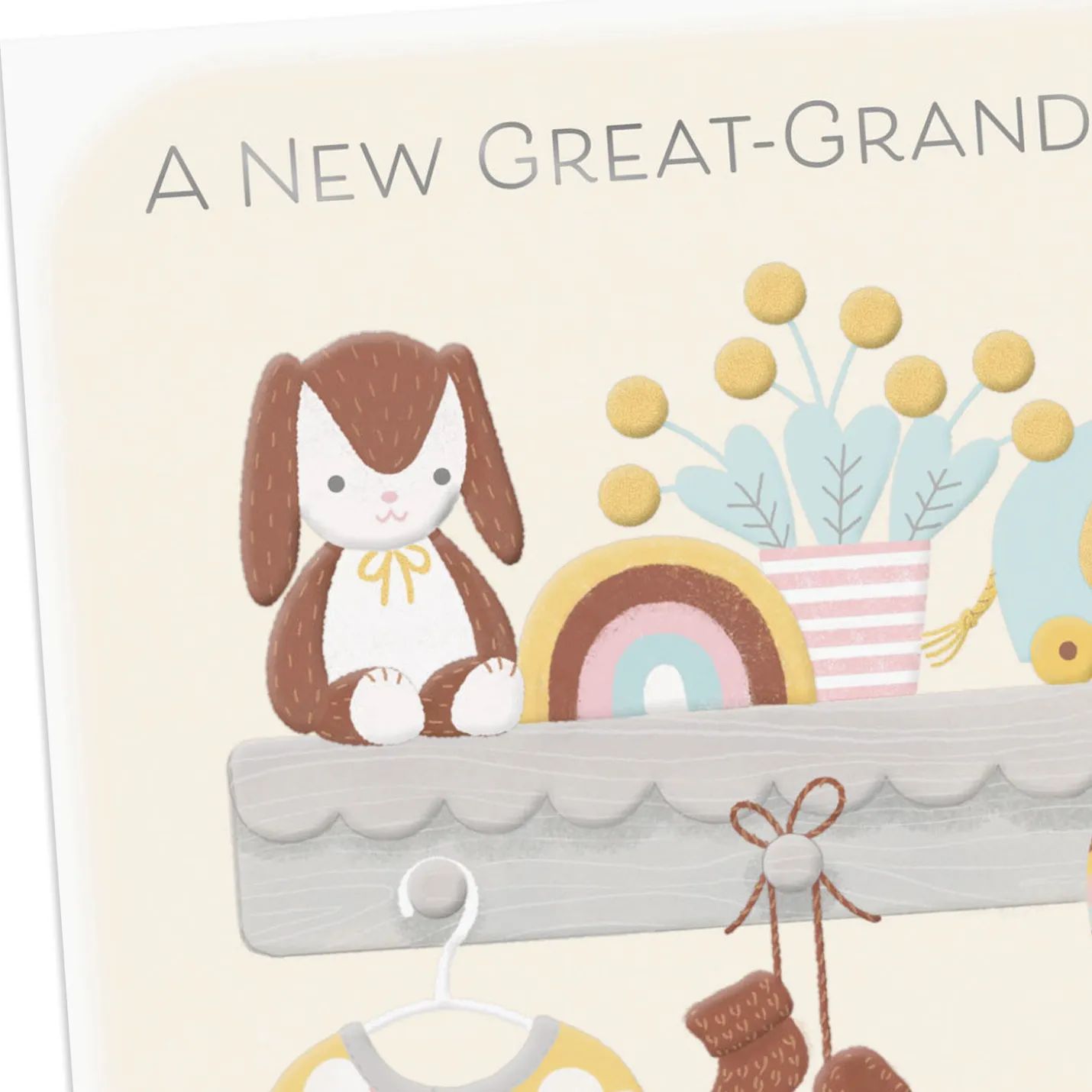 A Sweet Great-Grandchild to Love New Baby Card for Great-Grandparents