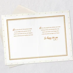 As You Pledge to Be Husband and Wife Wedding Card