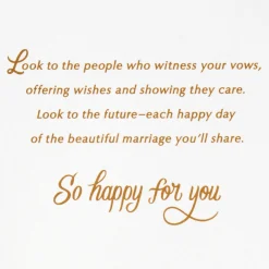 As You Pledge to Be Husband and Wife Wedding Card